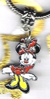 Minnie Mouse Crystal European Charm